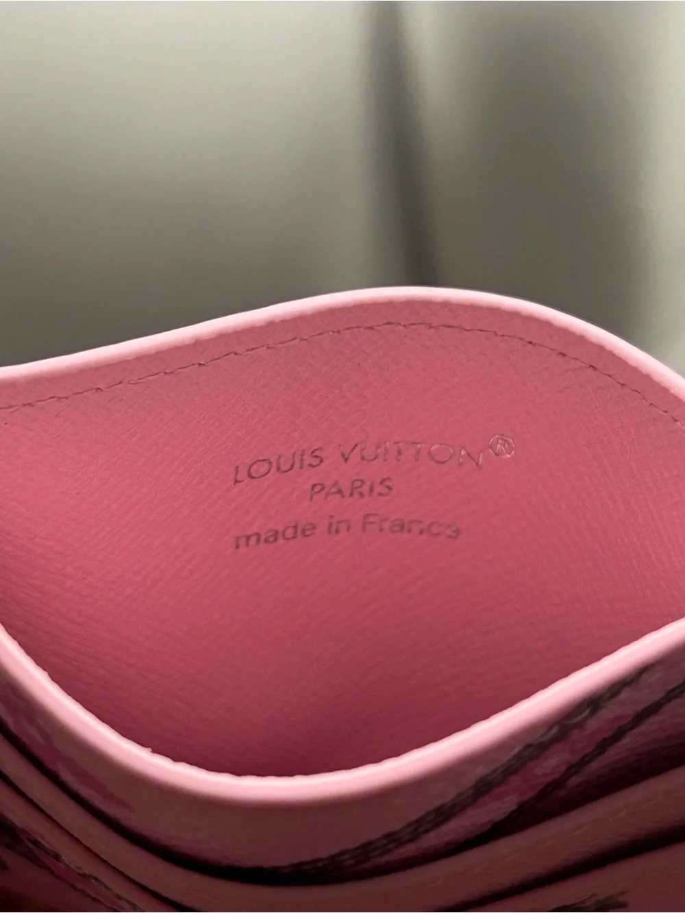 Louis Vuitton Skateboard Pink Card Holder